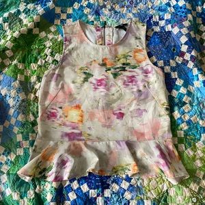 H&M peplum blouse
